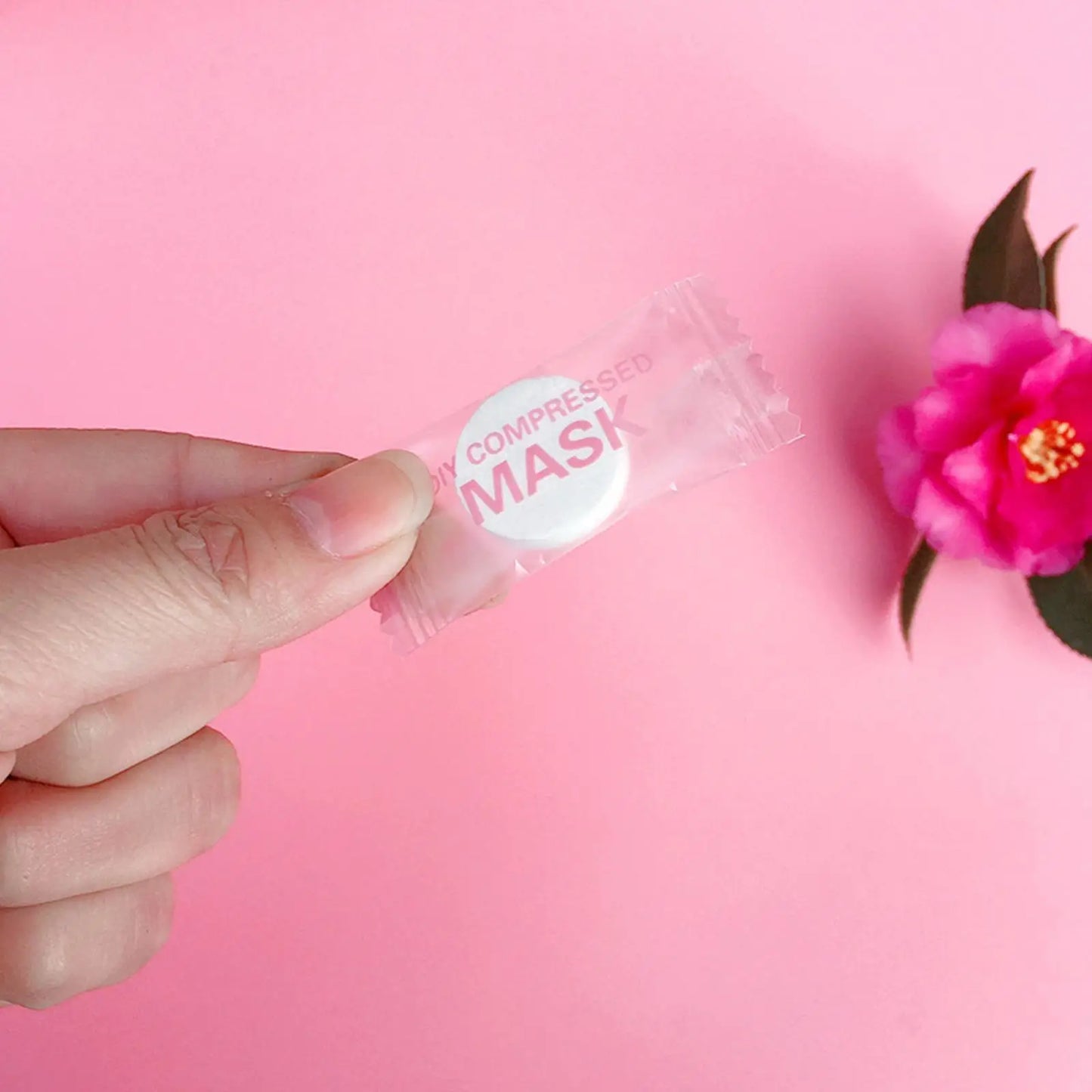 NYA högkvalitativa 30/50 st engångsmasker för ansiktet, bärbara icke-vävda ansiktsmasker, ansiktshanddukar, mynt, bomullsinlindade näsdukar